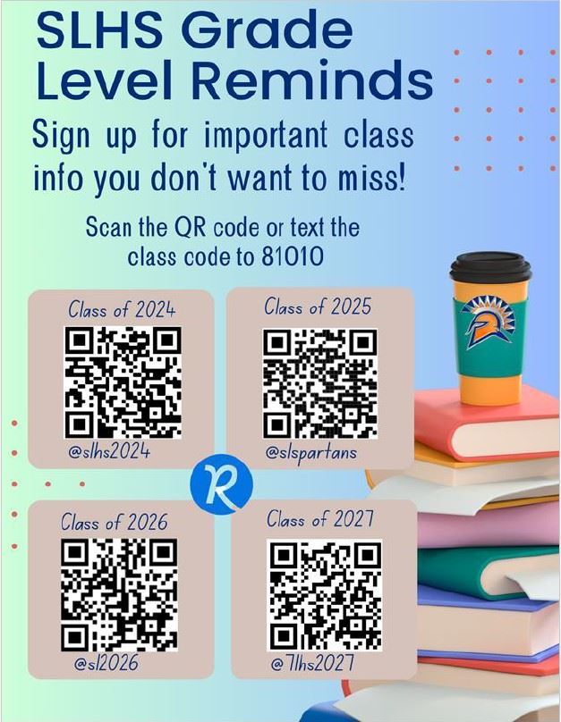 Grade Level Remind Codes